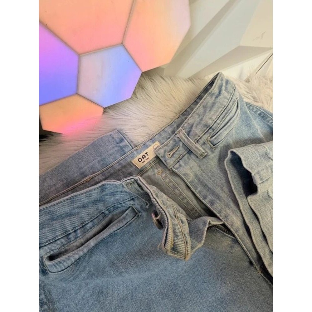 OAT coquette light blue denim Size 10